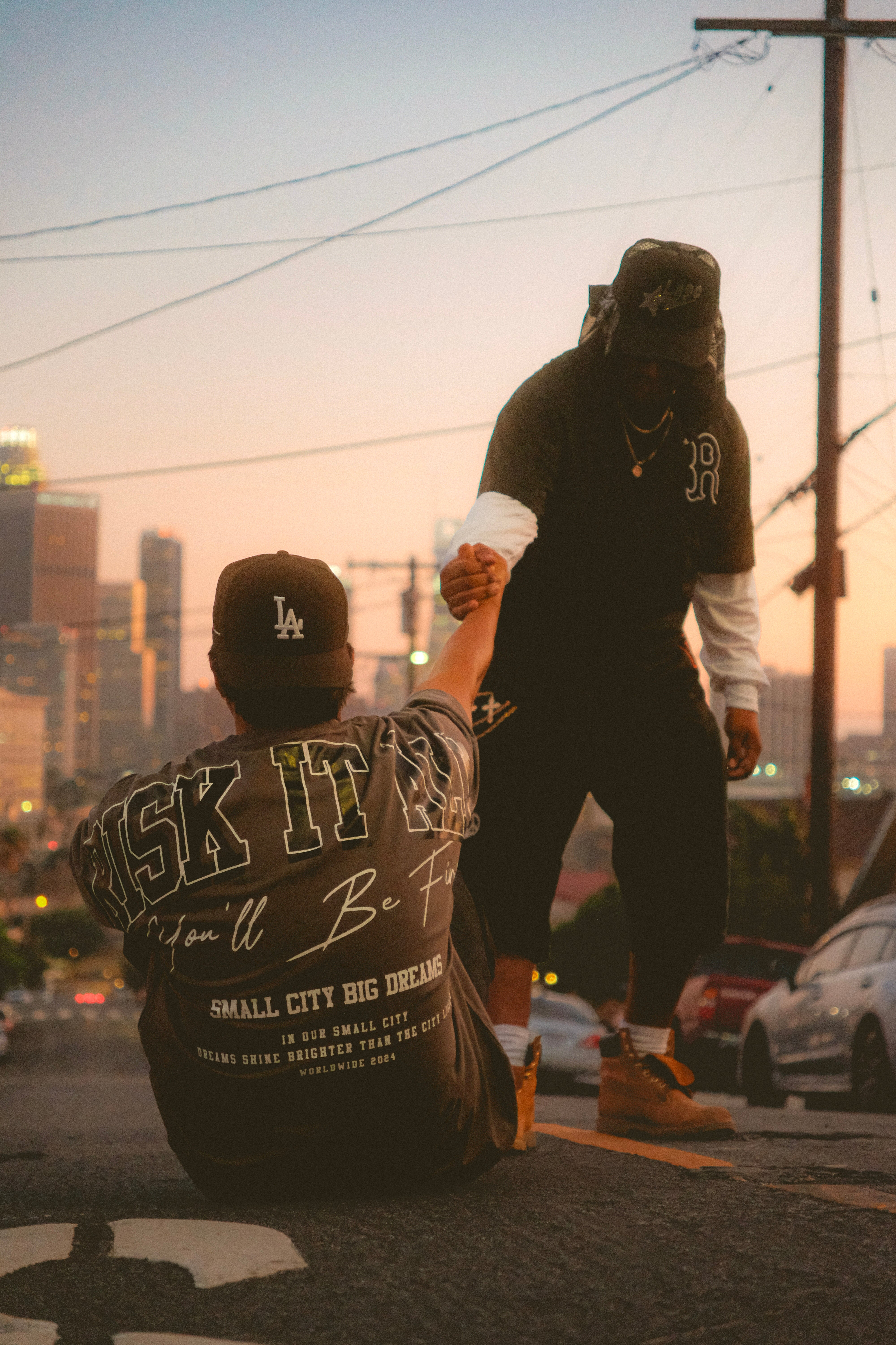 Risk It All - T Shirt - Dark Grey